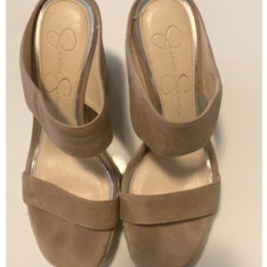 Jessica Simpson JS-Siera Fawny Wedge Heels Size 7